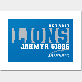 Jahmyr Gibbs Posters and Art